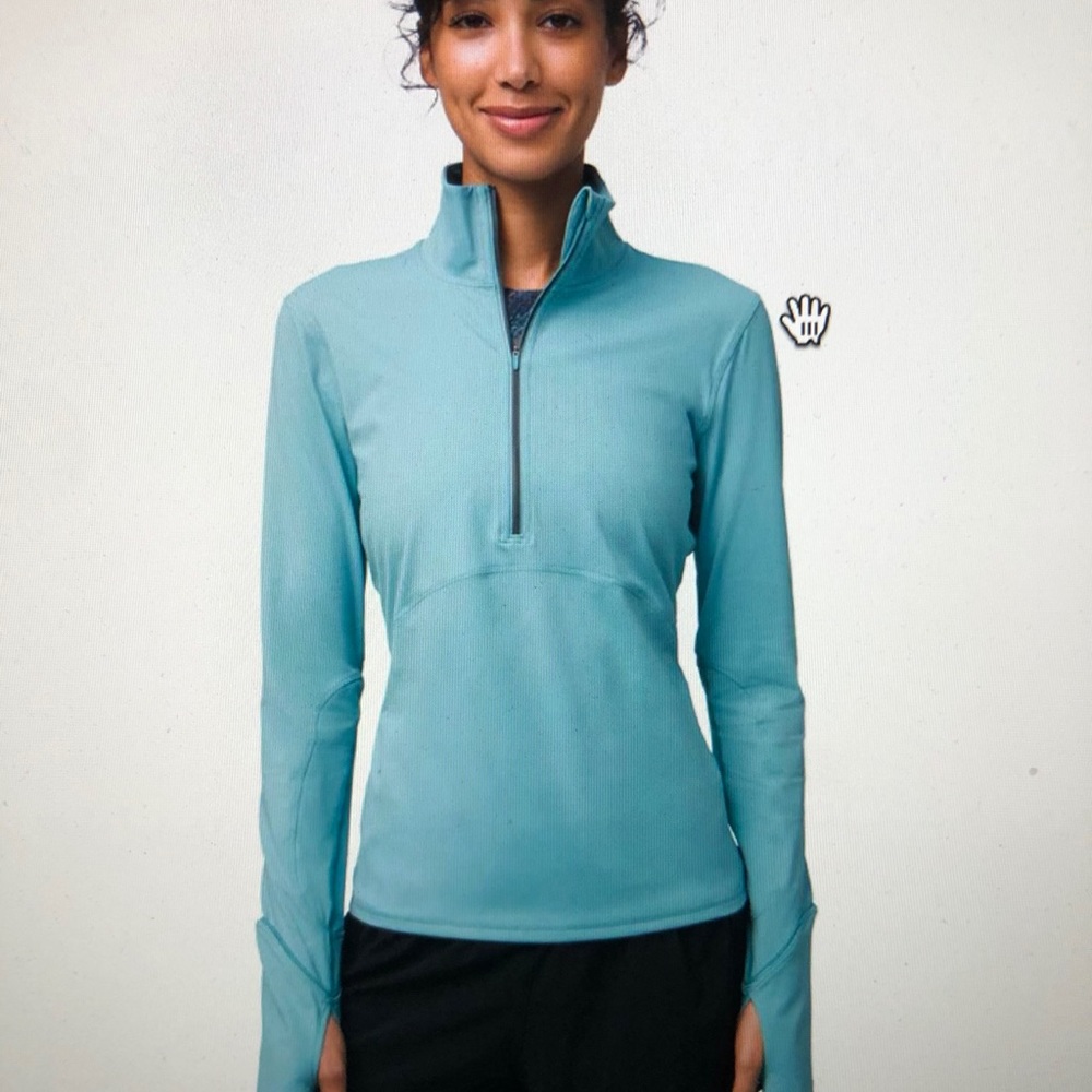 Lululemon New Route 1/2 Zip Pullover Size 8  $108
